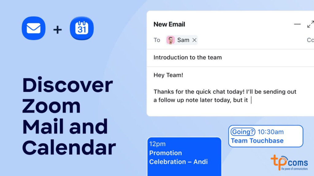 Zoom Email - Kết nối thông tin liền mạch trong một nền tảng