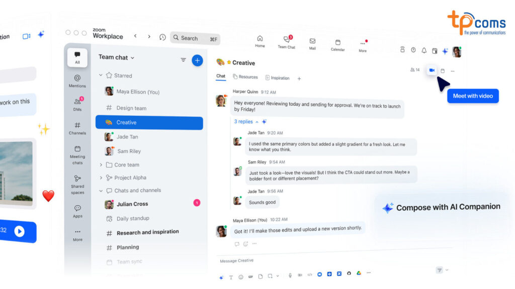 Zoom Chat - Khi giao tiếp gắn liền với công việc