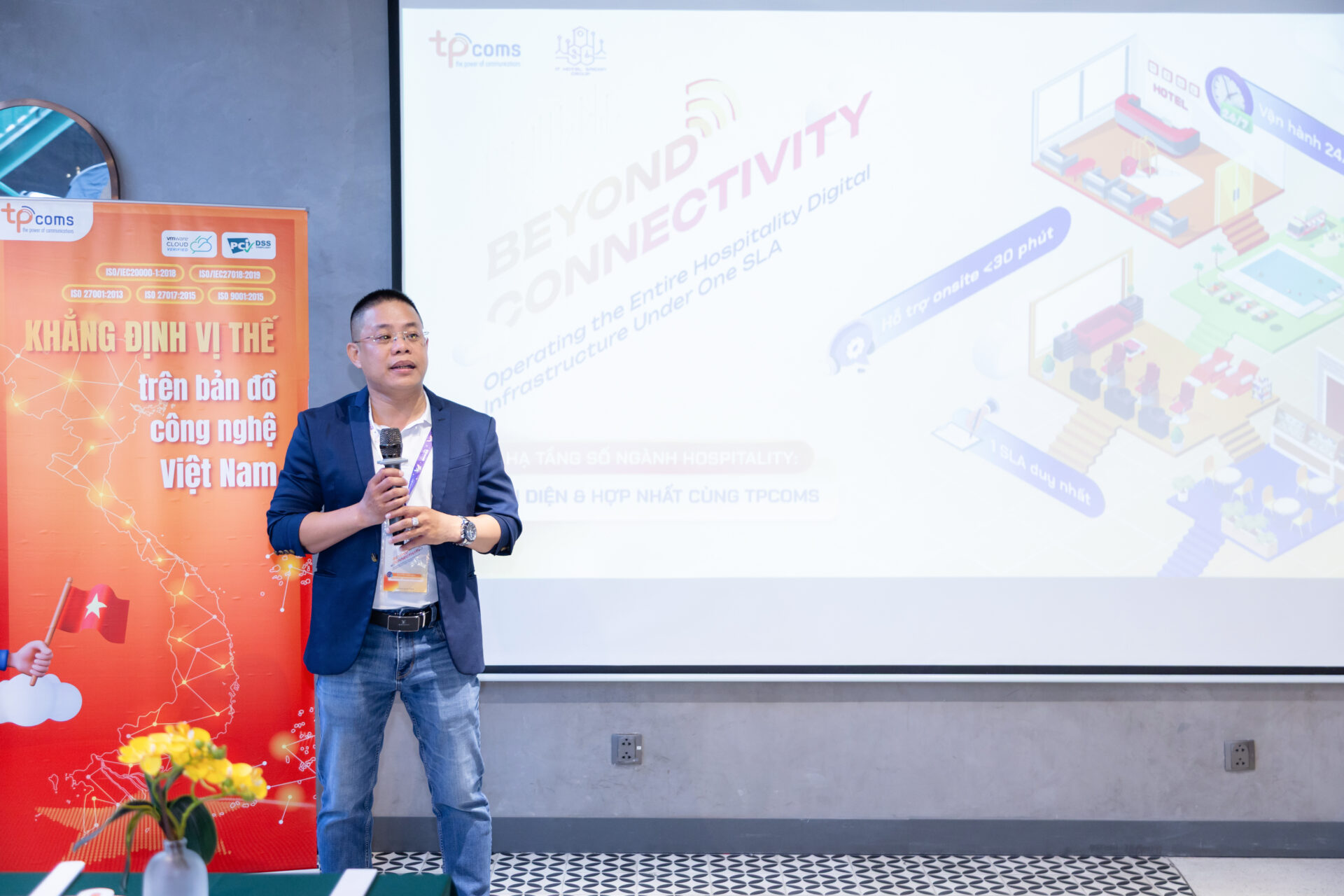 Ông Nguyễn Văn Huy – Sales Director, Enterprise & Hospitality của TPCOMS