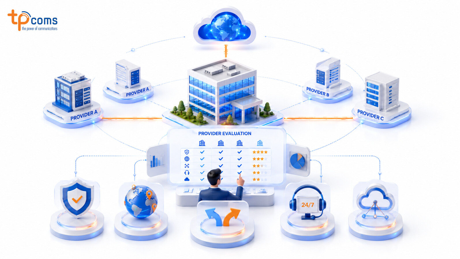 Tiêu chí khi lựa chọn nhà cung cấp Internet Leased Line
