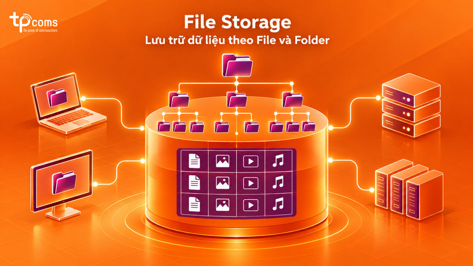 File Storage - Lưu trữ dữ liệu theo File và Folder